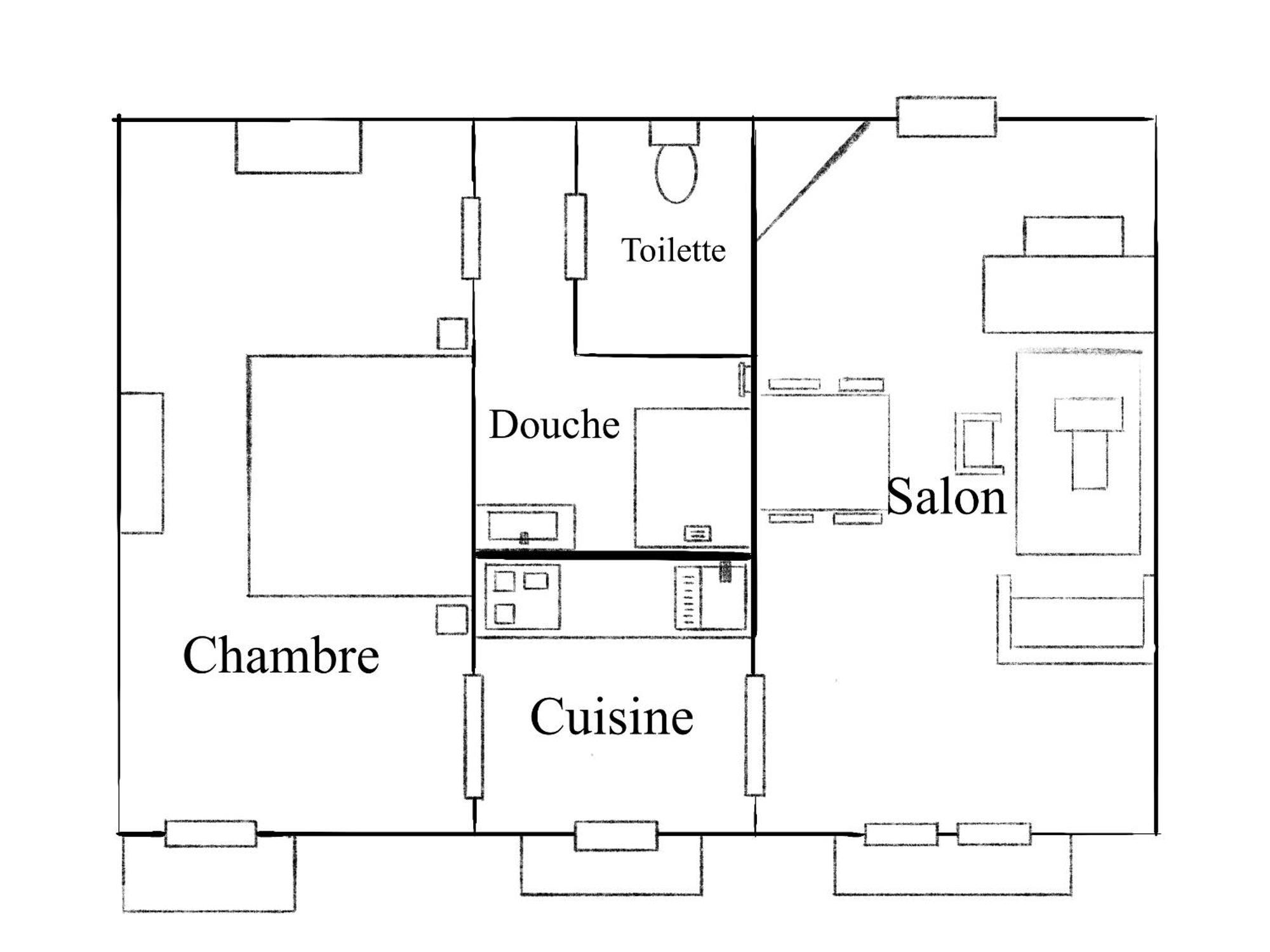 Suite Dans Villa Mexicaine Jausiers Exteriör bild